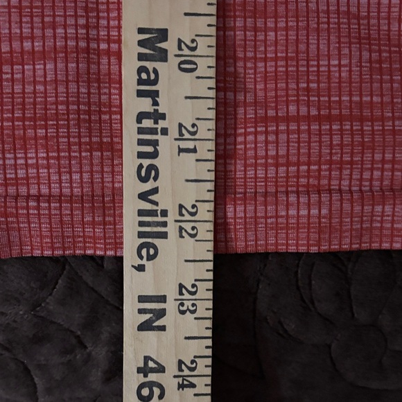 Orange Ribbed Racerback Tank Top, Sz Large - Picture 6 of 7